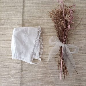 Touca Cerimónia Folho Renda