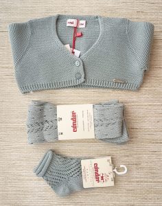 Conjunto Bebé verde seco