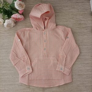 Camisa Risca Salmão