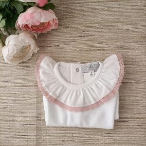 Body Golinha Renda Manga Comprida