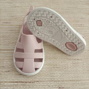 Sandália Barefoot Boatilus Old Pink/White