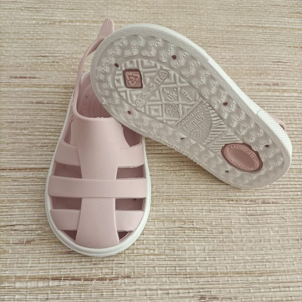 Sandália Barefoot Boatilus Old Pink/White