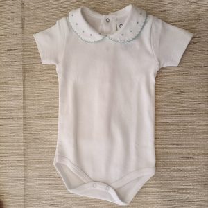Body Gola bordado verde