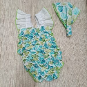 Fato Banho Peixinhos Verde